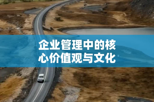 企业管理中的核心价值观与文化建设