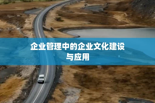 企业管理中的企业文化建设与应用