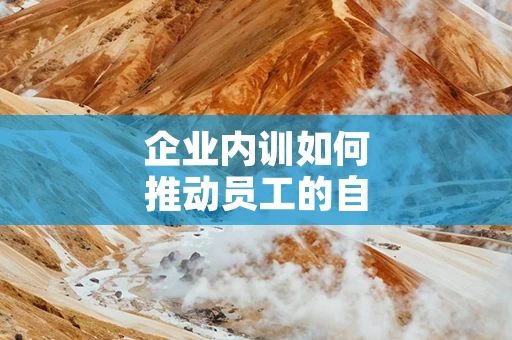 企业内训如何推动员工的自我驱动能力
