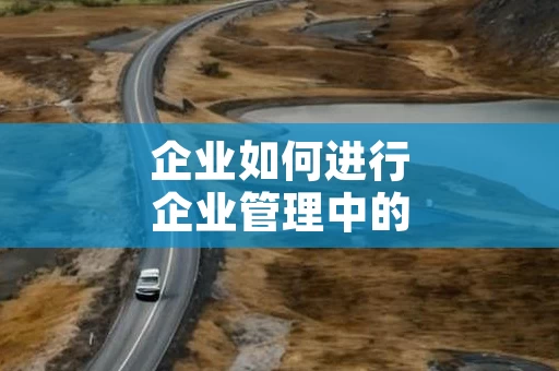 企业如何进行企业管理中的全面评估