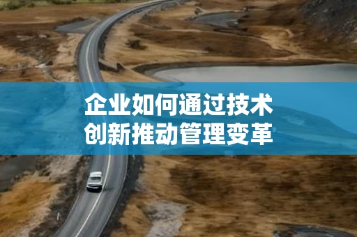企业如何通过技术创新推动管理变革