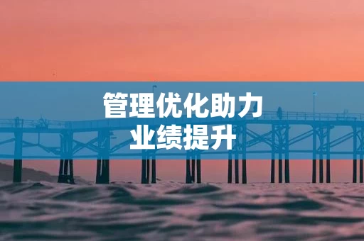 管理优化助力业绩提升