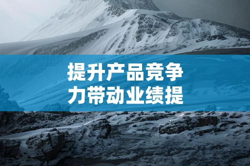 提升产品竞争力带动业绩提升